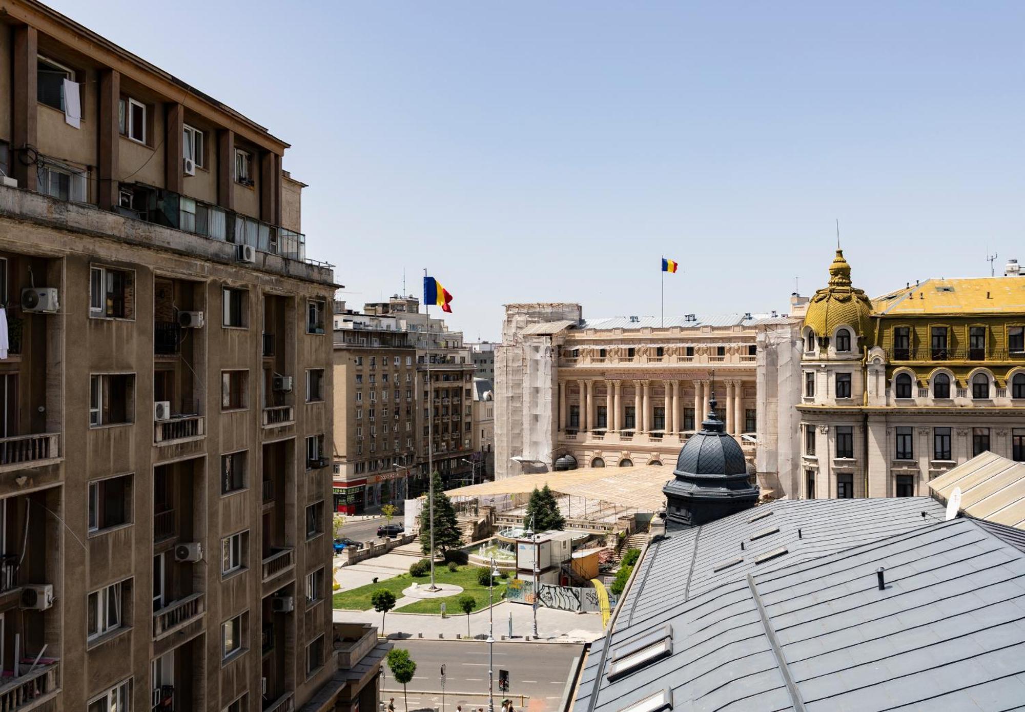 Old City Deluxe Studio Universitate Bucarest Exterior foto